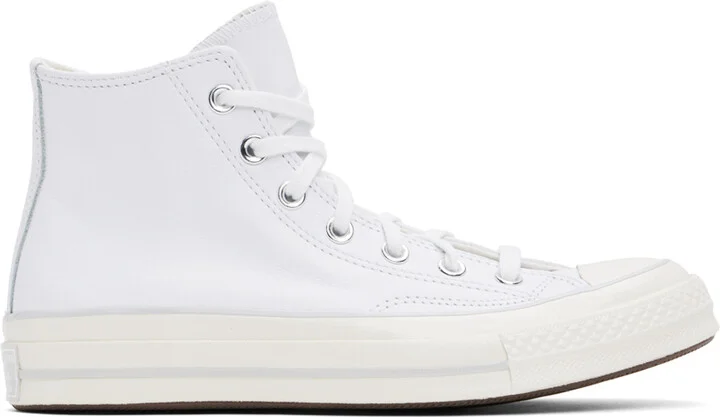 Converse White Chuck 70 Leather Sneakers