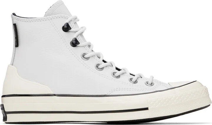 Converse White Chuck 70 Leather Sneakers