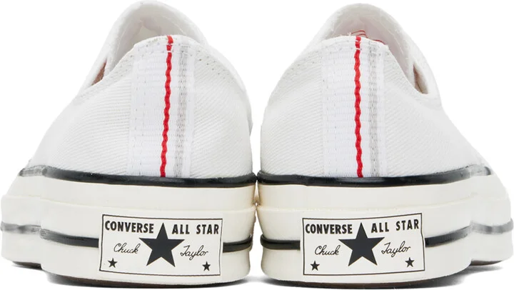 Converse White Chuck 70 OX Sneakers - Image 2