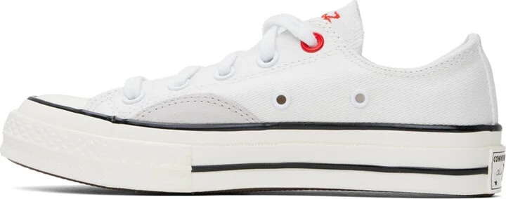 Converse White Chuck 70 OX Sneakers - Image 3