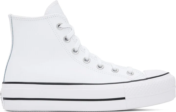 Converse White Chuck Taylor All Star Lift High Top Sneakers