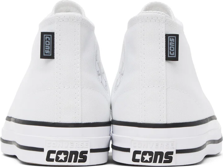 Converse White Chuck Taylor All Star Pro Seasonal Sneakers - Image 2