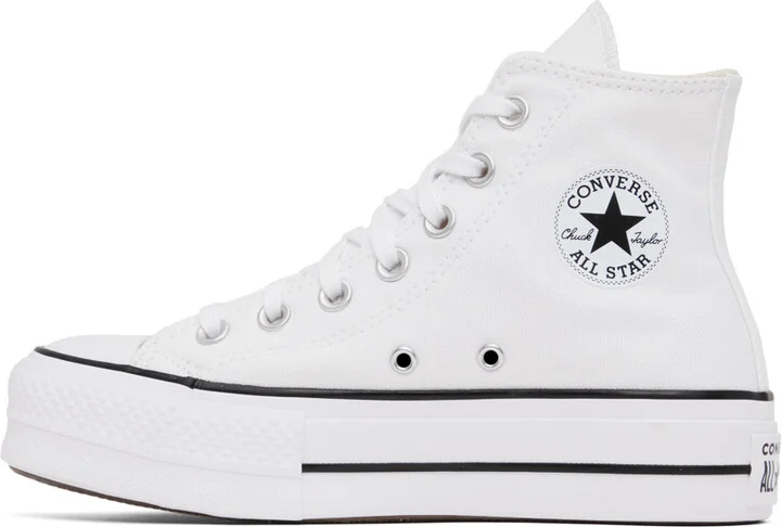 Converse White Chuck Taylor All Star Sneakers - Image 3