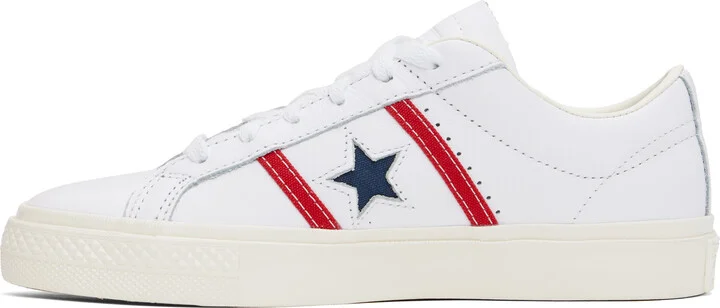 Converse White CONS One Star Academy Pro Sneakers - Image 3