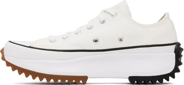 Converse White Run Star Hike Sneakers - Image 3
