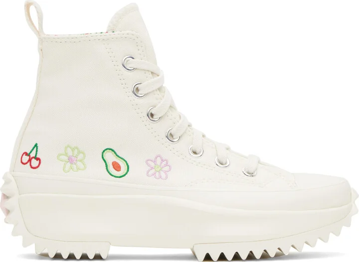 Converse White Run Star Hike Sneakers