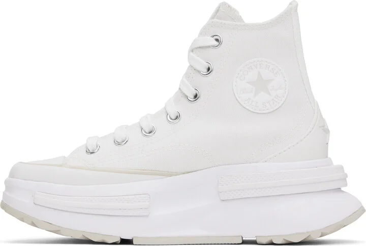 Converse White Run Star Legacy CX High Top Sneakers - Image 3