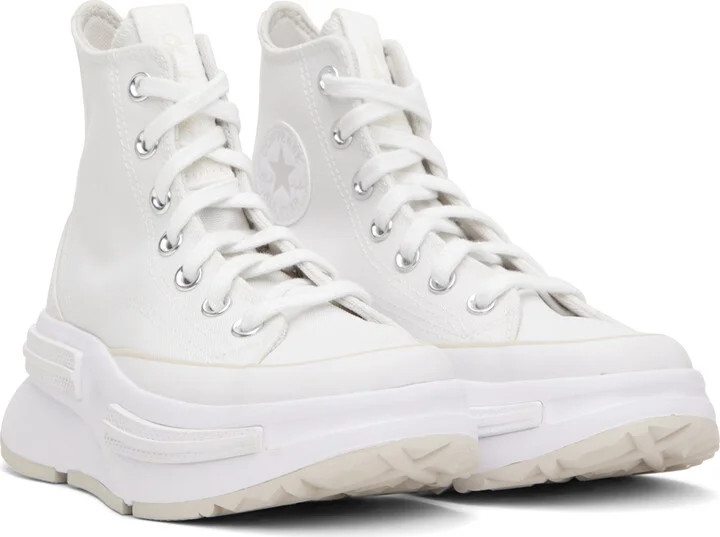 Converse White Run Star Legacy CX High Top Sneakers - Image 4