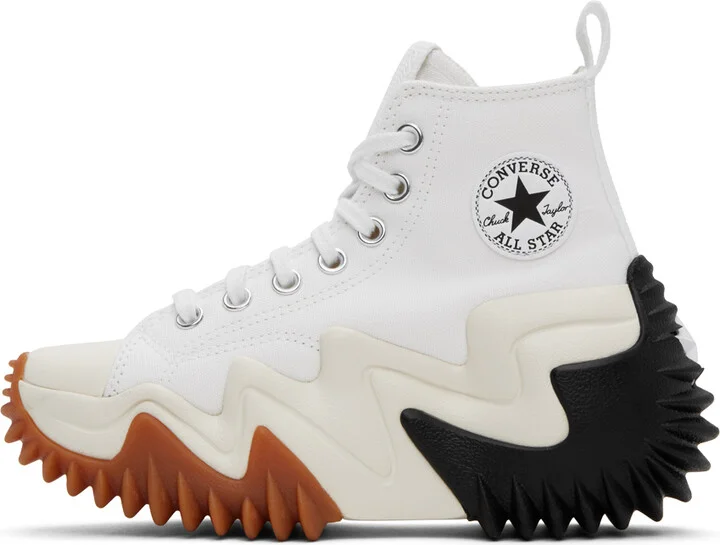 Converse White Run Star Motion High Top Sneakers - Image 3