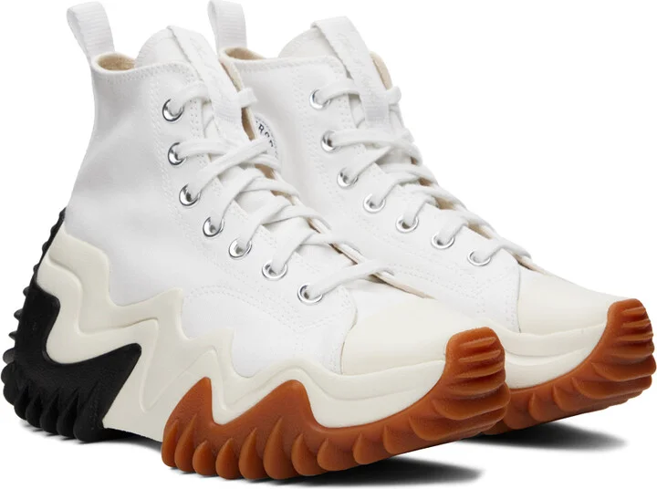 Converse White Run Star Motion Sneakers - Image 4