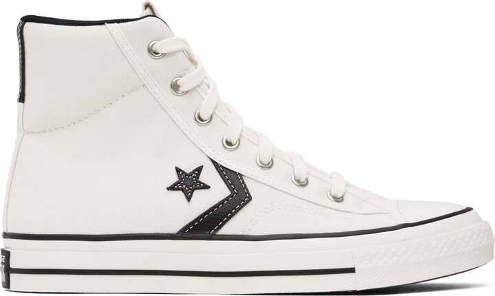 Converse White Star Player 76 High Top Sneakers