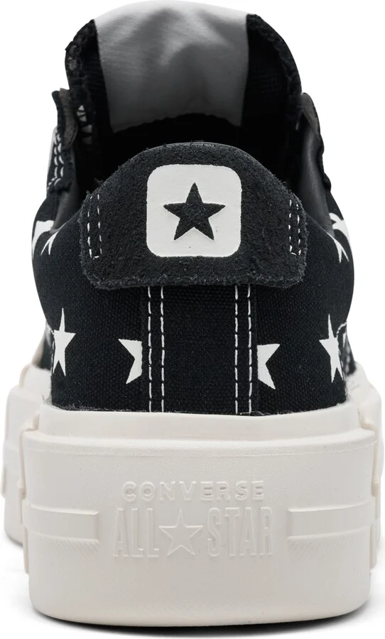 Converse Women's Chuck Taylor All Star Cruise Archive Stars Casual Sneakers from Finish Line - Black, Vintage White - Image 4
