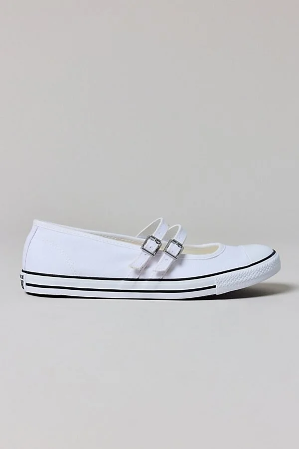Converse Women's Chuck Taylor All Star Dainty Mary Jane Sneaker in Black/Egret/Black - Image 5