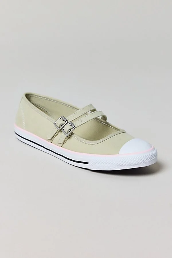 Converse Women's Chuck Taylor All Star Dainty Mary Jane Sneaker in Black/Egret/Black - Image 9