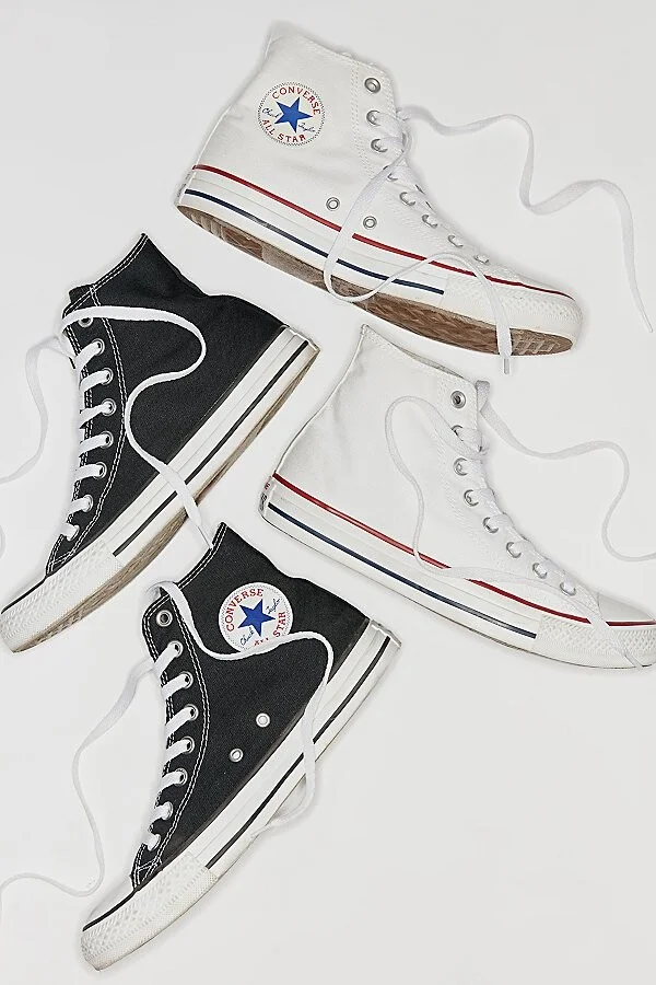 Converse Women's Chuck Taylor All Star High Top Sneaker in Black - Image 2