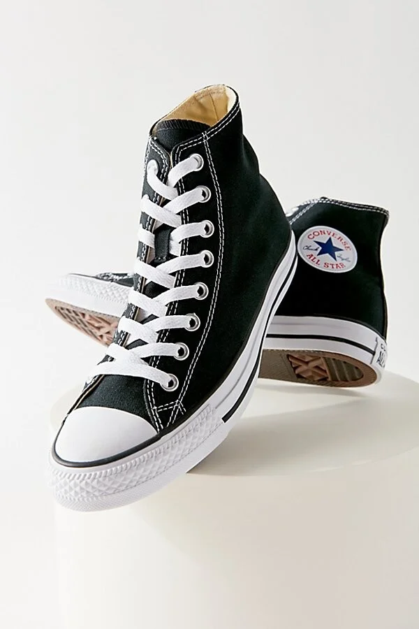 Converse Women's Chuck Taylor All Star High Top Sneaker in Black - Image 4