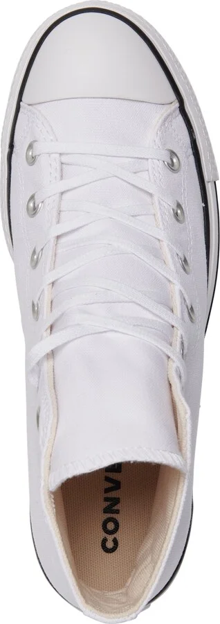 Converse Women's Chuck Taylor All Star Lift Platform High Top Casual Sneakers from Finish Line - Black, White - Image 10