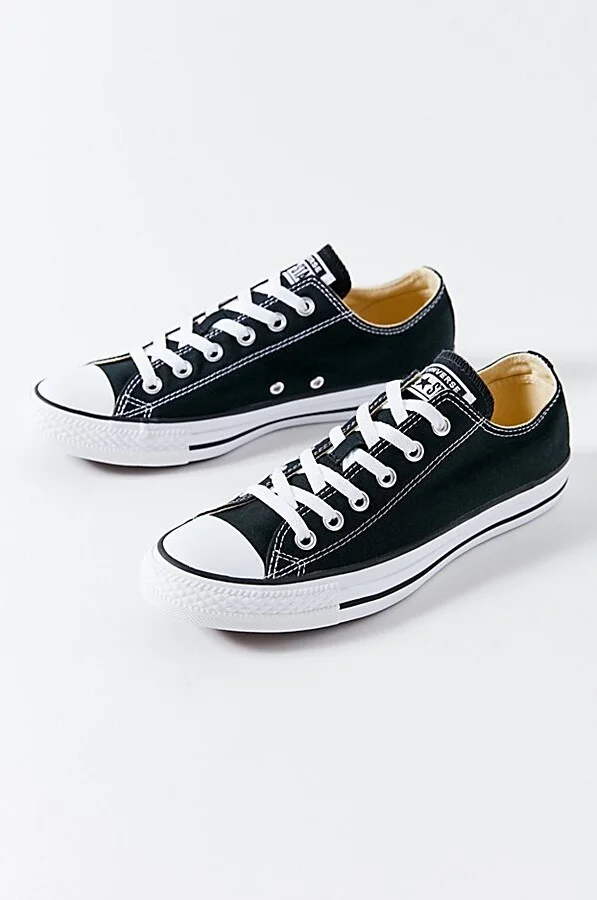 Converse Women's Chuck Taylor All Star Low Top Sneaker in Black - Image 2
