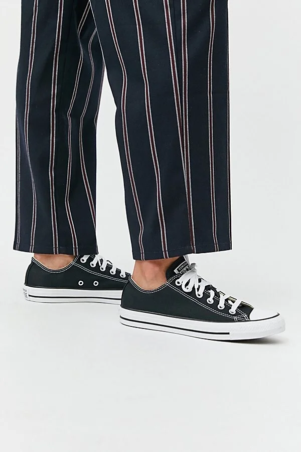 Converse Women's Chuck Taylor All Star Low Top Sneaker in Black - Image 3