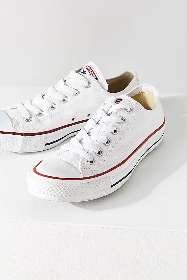 Converse Women's Chuck Taylor All Star Low Top Sneaker in Black - Image 6