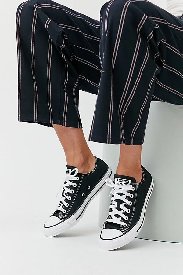 Converse Women's Chuck Taylor All Star Low Top Sneaker in Black