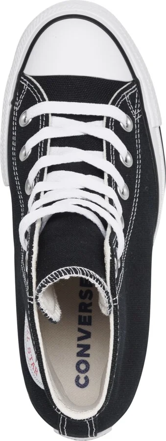 Converse Women's Chuck Taylor All Star Wedge Platform Casual Sneakers from Finish Line - White, Red, Navy - Image 11