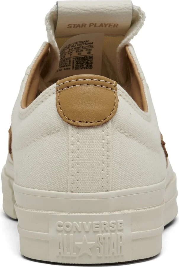 Converse Women's Star Player 76 Casual Sneakers from Finish Line - Egret, Sandy - Image 3
