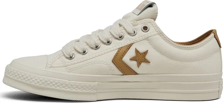 Converse Women's Star Player 76 Casual Sneakers from Finish Line - Egret, Sandy - Image 4