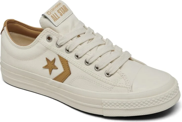 Converse Women's Star Player 76 Casual Sneakers from Finish Line - Egret, Sandy