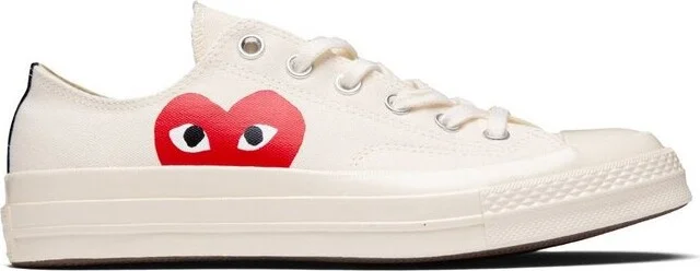 Converse X Comme des Garçons Play All Star Chuck 70 OX Low-Top Sneakers