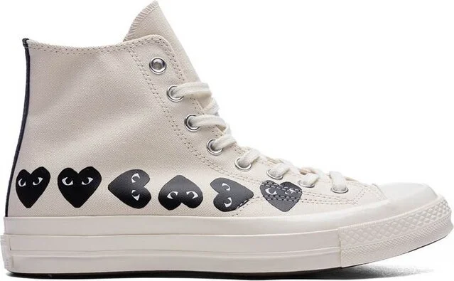 Converse X Comme des Garçons Play Chuck 70 High-Top Sneakers