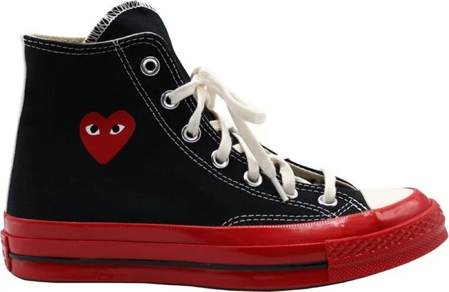 Converse X Comme des Garçons Play Chuck 70 High-Top Sneakers