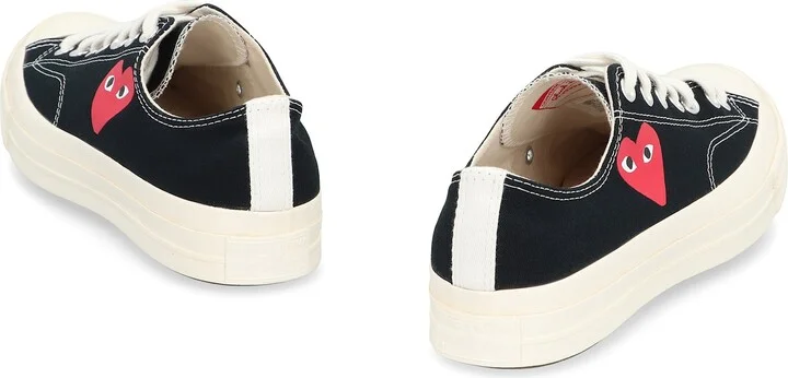 Converse X Comme Des Garçons Play - Chuck 70 Low-top Sneakers - Image 4