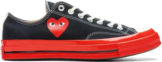 Converse X Comme des Garçons Play Chuck 70 Low Top Sneakers
