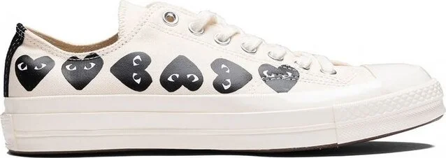 Converse X Comme des Garçons Play Chuck 70 Low-Top Sneakers