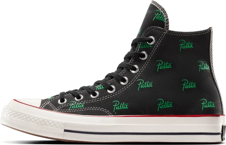 Converse x Patta Chuck 70 in Black | A13857C-001