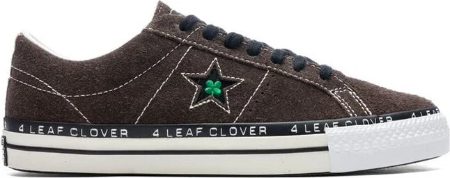 Converse X Patta Four-Leaf Clover One Star Pro Sneakers