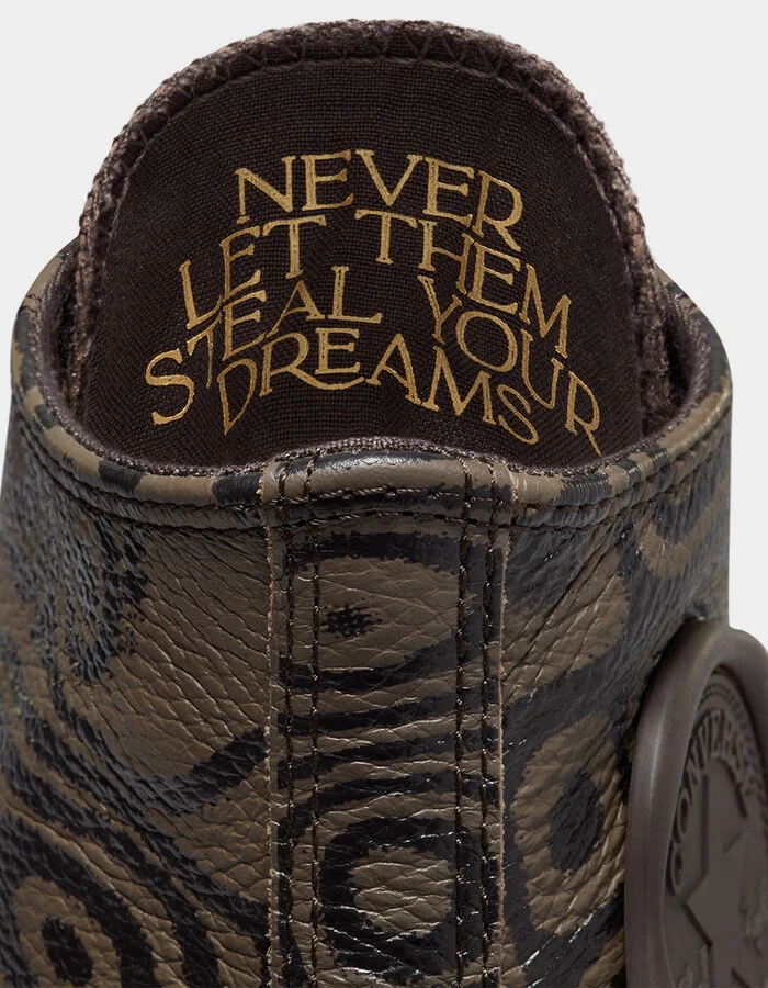 CONVERSE x Wonka Chuck 70 Chocolate Swirl High Top Shoes - Image 8