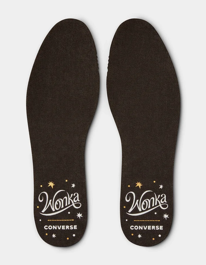 CONVERSE x Wonka Chuck 70 Chocolate Swirl High Top Shoes - Image 9