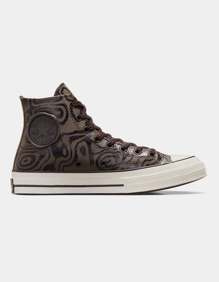 CONVERSE x Wonka Chuck 70 Chocolate Swirl High Top Shoes