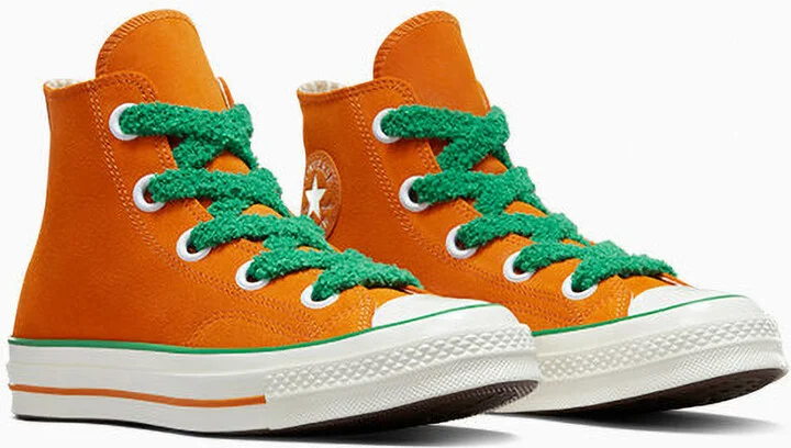 CONVERSE x Wonka Chuck 70 Oompa Loompa High Top Shoes - Image 2