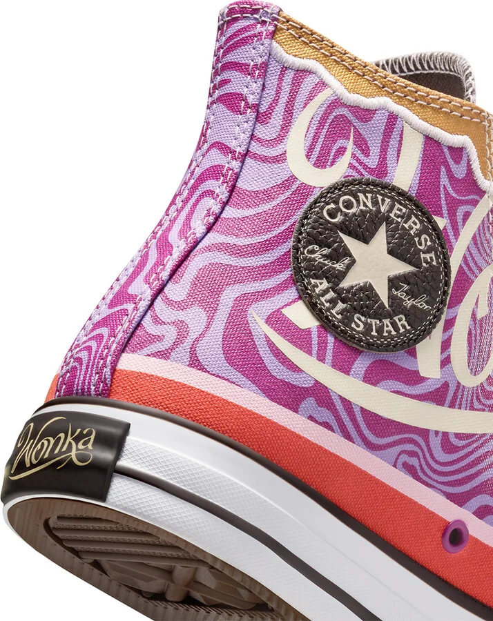 CONVERSE x Wonka Chuck Taylor All Star Swirl High Top Shoes - Image 7