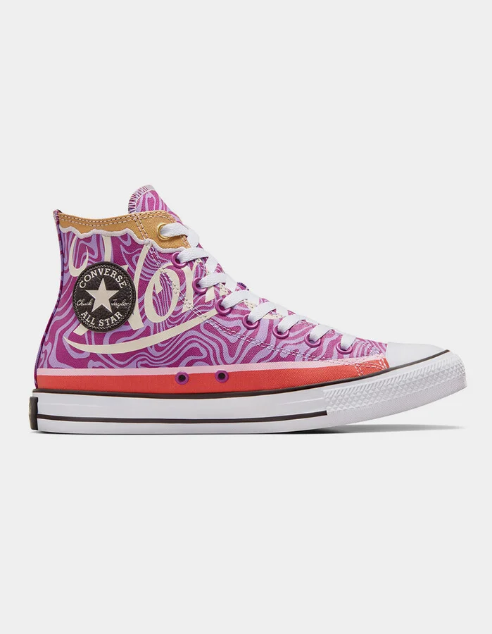 CONVERSE x Wonka Chuck Taylor All Star Swirl High Top Shoes