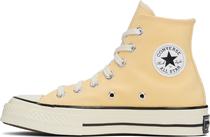 Converse Yellow Chuck 70 Seasonal Color Sneakers - Image 3