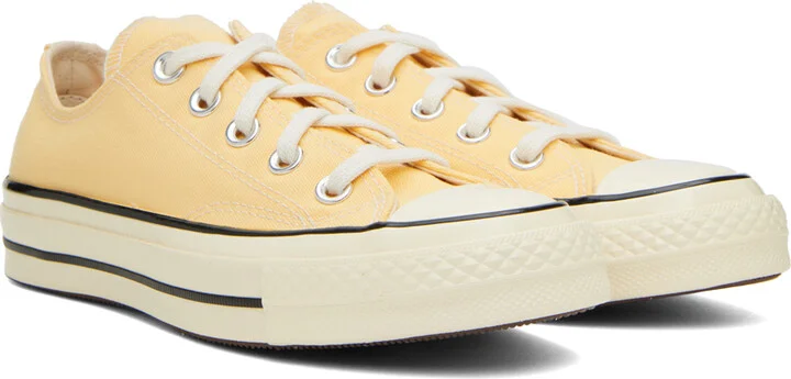 Converse Yellow Chuck 70 Sneakers - Image 4