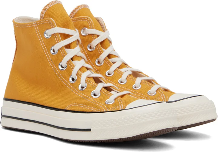 Converse Yellow Chuck 70 Sneakers - Image 4