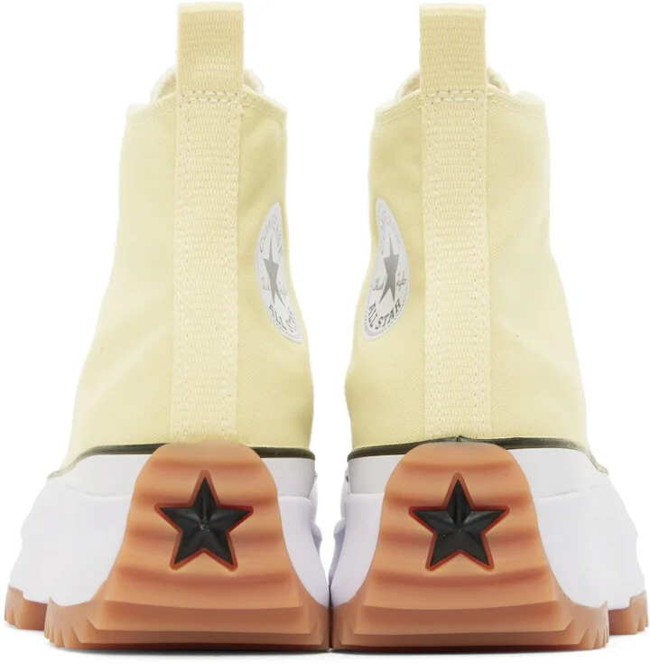 Converse Yellow Run Star Hike Hi Sneakers - Image 2