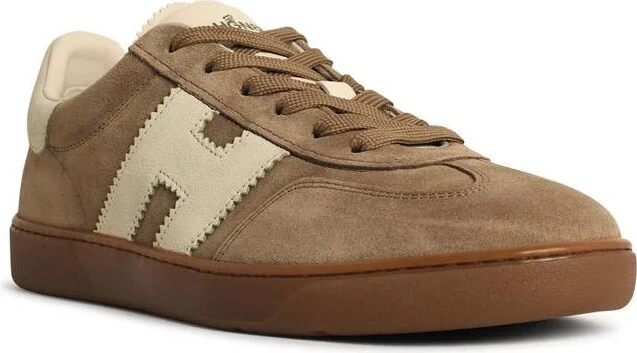 'cool' Beige Suede Sneakers - Image 2