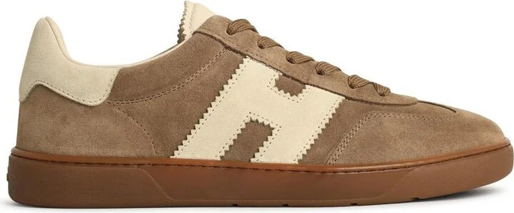 'cool' Beige Suede Sneakers