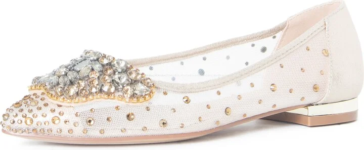 Cool Embellished Pointed Toe Flat - Image 7